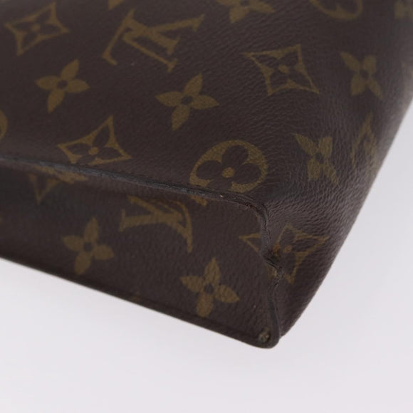 LOUIS VUITTON Monogram Poche Toilette 26 Pouch M47542 LV Auth 210030