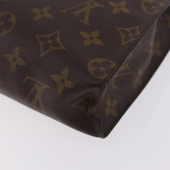LOUIS VUITTON Monogram Poche Toilette 26 Pouch M47542 LV Auth 210030