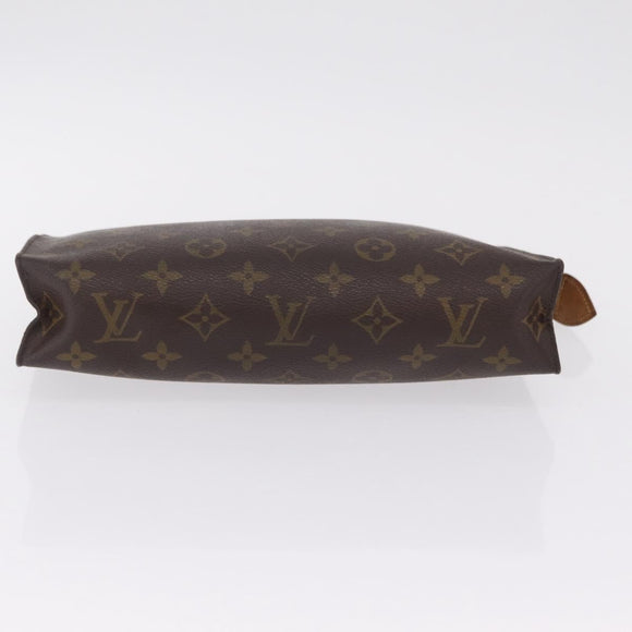 LOUIS VUITTON Monogram Poche Toilette 26 Pouch M47542 LV Auth 210030