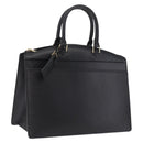 LOUIS VUITTON Epi Riviera Hand Bag Black M48182 LV Auth 210032-1