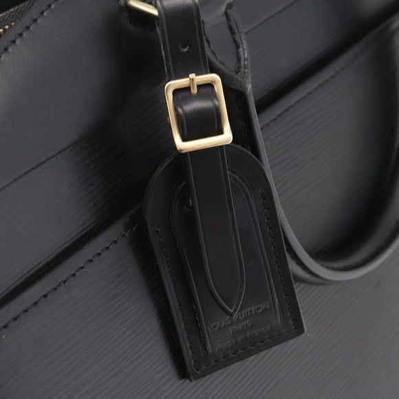 LOUIS VUITTON Epi Riviera Hand Bag Black M48182 LV Auth 210032