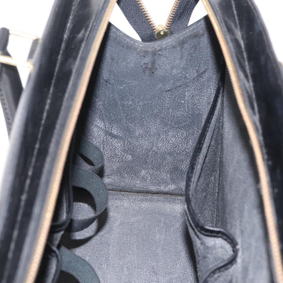 LOUIS VUITTON Epi Riviera Hand Bag Black M48182 LV Auth 210032