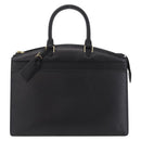 LOUIS VUITTON Epi Riviera Hand Bag Black M48182 LV Auth 210032-2