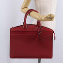 LOUIS VUITTON Epi Riviera Hand Bag Red M48187 LV Auth 210034-23