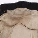 PRADA Hand Bag Vittero Dino Leather 2way Black Gold Auth 210036A-20