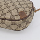 GUCCI GG Supreme Web Sherry Line Bag PVC Beige Gold 89 02 066 Auth 210037-12