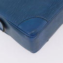 LOUIS VUITTON Epi Porte Documents Voyage Business Bag Blue M54475 LV Auth 210040-12