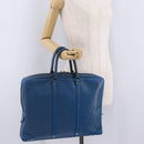 LOUIS VUITTON Epi Porte Documents Voyage Business Bag Blue M54475 LV Auth 210040-26