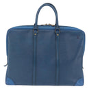 LOUIS VUITTON Epi Porte Documents Voyage Business Bag Blue M54475 LV Auth 210040-3