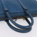 LOUIS VUITTON Epi Porte Documents Voyage Business Bag Blue M54475 LV Auth 210040-8