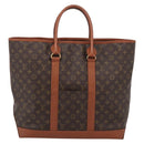 LOUIS VUITTON Monogram Sac Weekend GM Tote Bag M42420 LV Auth 210041A-2