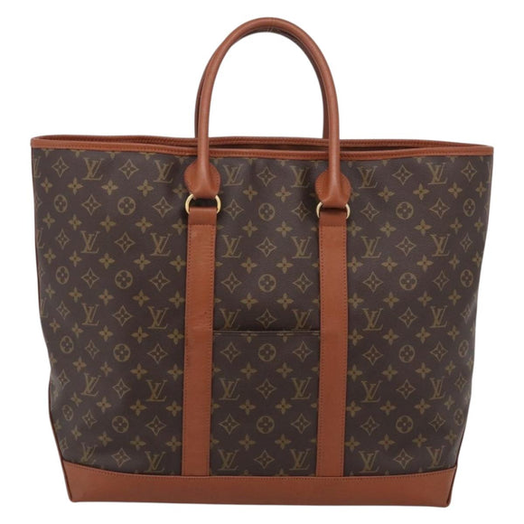 LOUIS VUITTON Monogram Sac Weekend GM Tote Bag M42420 LV Auth 210041A