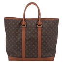 LOUIS VUITTON Monogram Sac Weekend GM Tote Bag M42420 LV Auth 210041A-3