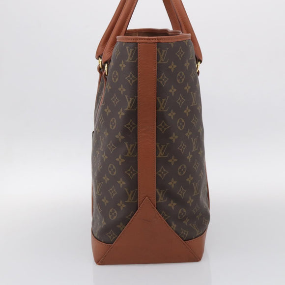 LOUIS VUITTON Monogram Sac Weekend GM Tote Bag M42420 LV Auth 210041A