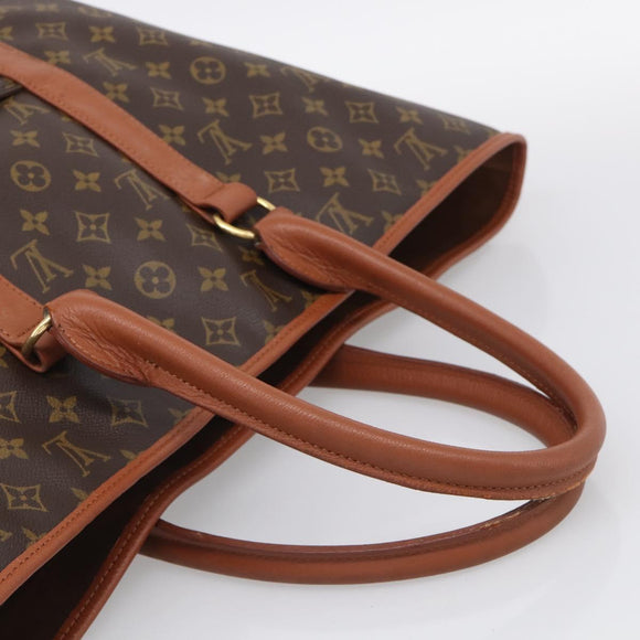 LOUIS VUITTON Monogram Sac Weekend GM Tote Bag M42420 LV Auth 210041A