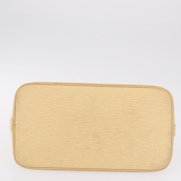 LOUIS VUITTON Epi Alma Hand Bag Vanilla M5214A LV Auth 210042