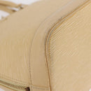 LOUIS VUITTON Epi Alma Hand Bag Vanilla M5214A LV Auth 210042-14