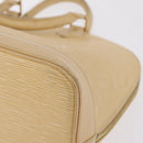 LOUIS VUITTON Epi Alma Hand Bag Vanilla M5214A LV Auth 210042-17