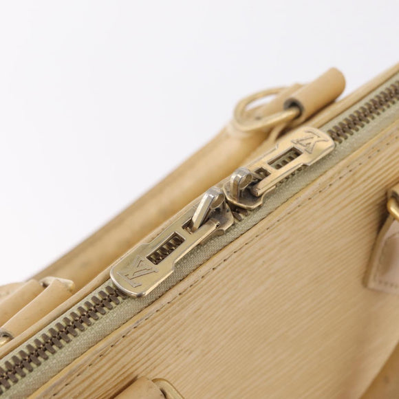 LOUIS VUITTON Epi Alma Hand Bag Vanilla M5214A LV Auth 210042