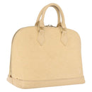 LOUIS VUITTON Epi Alma Hand Bag Vanilla M5214A LV Auth 210042-1