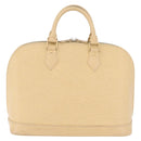 LOUIS VUITTON Epi Alma Hand Bag Vanilla M5214A LV Auth 210042-3