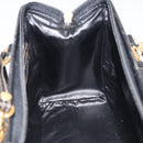 FENDI Zucca Canvas Hand Bag PVC 2way Black Brown Auth 210043-21