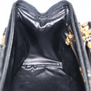 FENDI Zucca Canvas Hand Bag PVC 2way Black Brown Auth 210043-22