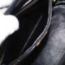 FENDI Zucca Canvas Hand Bag PVC 2way Black Brown Auth 210043-24