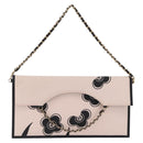 CHANEL Chain Shoulder Bag Canvas Pink Gold CC Auth 210045V-2