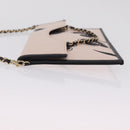 CHANEL Chain Shoulder Bag Canvas Pink Gold CC Auth 210045V-5