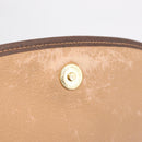 GUCCI GG Supreme Web Sherry Line Bag PVC Beige Gold 156 01 030 Auth 210047-14