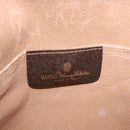 GUCCI GG Supreme Web Sherry Line Bag PVC Beige Gold 156 01 030 Auth 210047-16