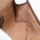 GUCCI GG Supreme Web Sherry Line Bag PVC Beige Gold 156 01 030 Auth 210047-18