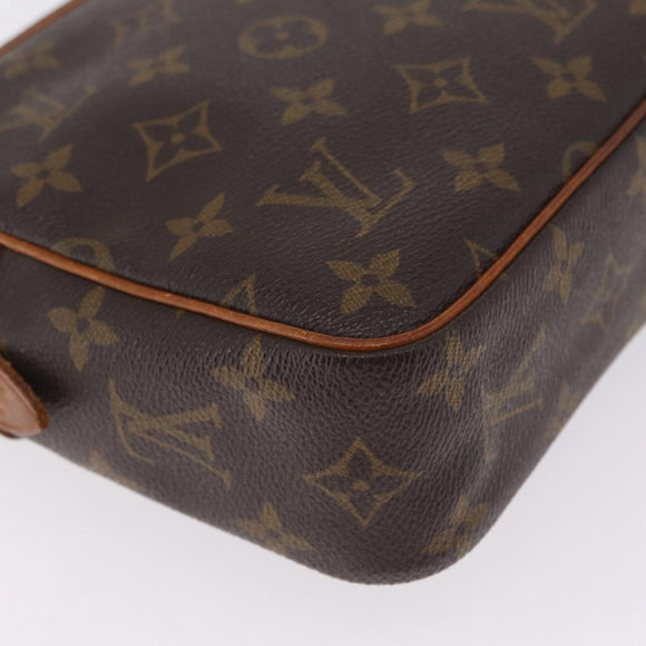 LOUIS VUITTON Monogram Compiegne 23 Clutch Bag M51847 LV Auth 210048