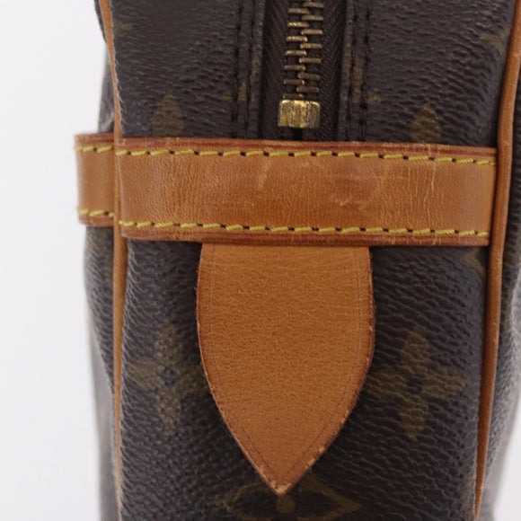 LOUIS VUITTON Monogram Compiegne 28 Clutch Bag M51845 LV Auth 210049