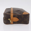 LOUIS VUITTON Monogram Compiegne 28 Clutch Bag M51845 LV Auth 210049-5