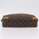 LOUIS VUITTON Monogram Compiegne 28 Clutch Bag M51845 LV Auth 210049-7