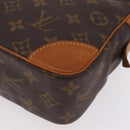 LOUIS VUITTON Monogram Compiegne 28 Clutch Bag M51845 LV Auth 210050-11