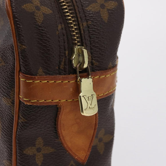 LOUIS VUITTON Monogram Compiegne 28 Clutch Bag M51845 LV Auth 210050
