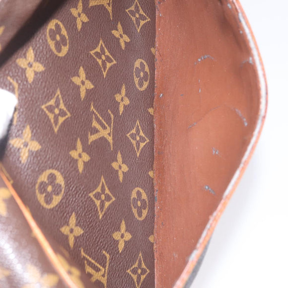LOUIS VUITTON Monogram Compiegne 28 Clutch Bag M51845 LV Auth 210050