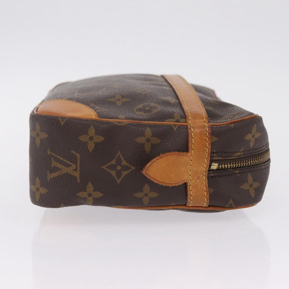 LOUIS VUITTON Monogram Compiegne 28 Clutch Bag M51845 LV Auth 210050