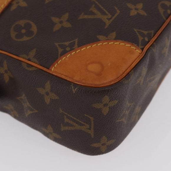 LOUIS VUITTON Monogram Compiegne 28 Clutch Bag M51845 LV Auth 210050