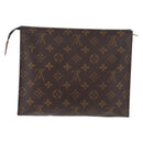 LOUIS VUITTON Monogram Poche Toilette 26 Pouch M47542 LV Auth 210058-3