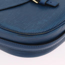 LOUIS VUITTON Epi Jeune Fille MM Shoulder Bag Toledo Blue M52155 LV Auth 210059A-13
