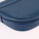 LOUIS VUITTON Epi Jeune Fille MM Shoulder Bag Toledo Blue M52155 LV Auth 210059A-15