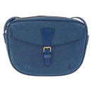 LOUIS VUITTON Epi Jeune Fille MM Shoulder Bag Toledo Blue M52155 LV Auth 210059A-2