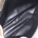 Bally Chain Shoulder Bag Leather Gold Auth 210061A-25