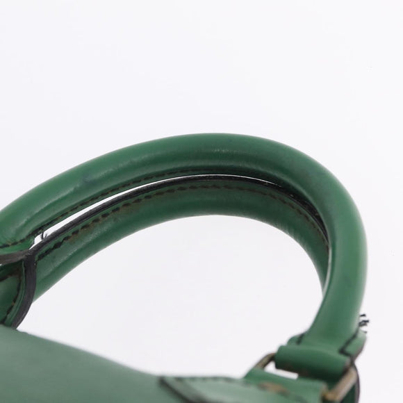LOUIS VUITTON Epi Speedy 35 Hand Bag Borneo Green M42994 LV Auth 210064