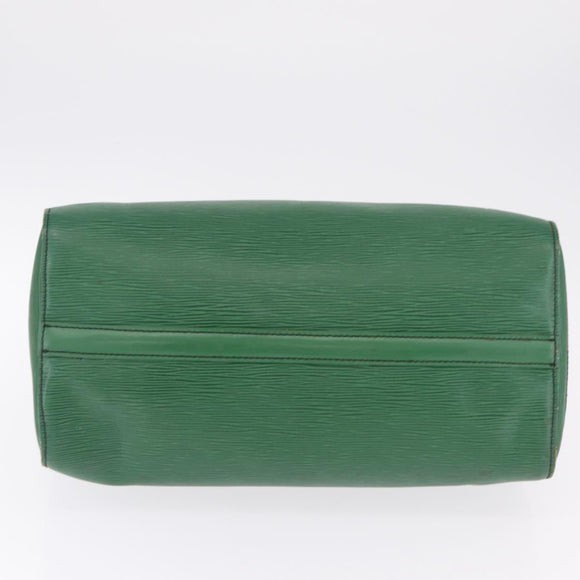 LOUIS VUITTON Epi Speedy 35 Hand Bag Borneo Green M42994 LV Auth 210064