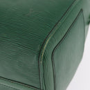 LOUIS VUITTON Epi Speedy 35 Hand Bag Borneo Green M42994 LV Auth 210064-13